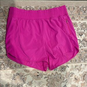 CRZ Yoga Vibrant Pink Athletic Shorts for Women